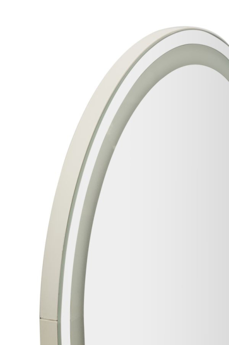 Oglindă ovală de perete cu iluminare LED [3]