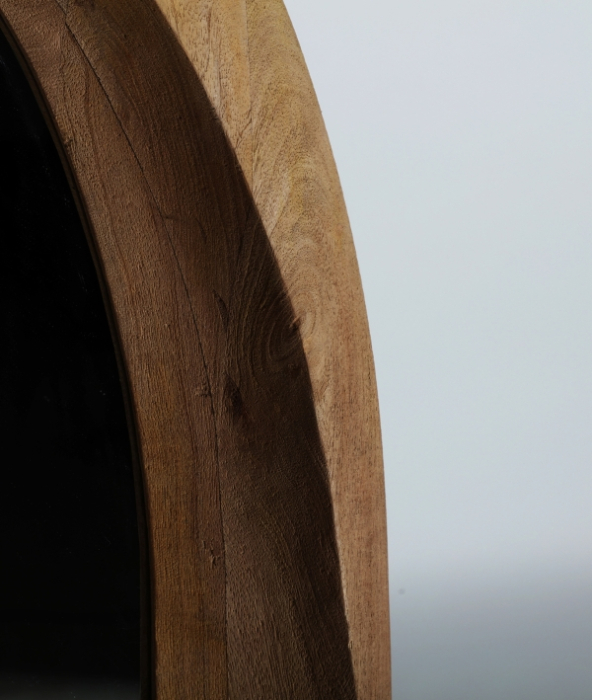 Oglindă ovală lemn mango SJELD – titlu imagine principală [3]