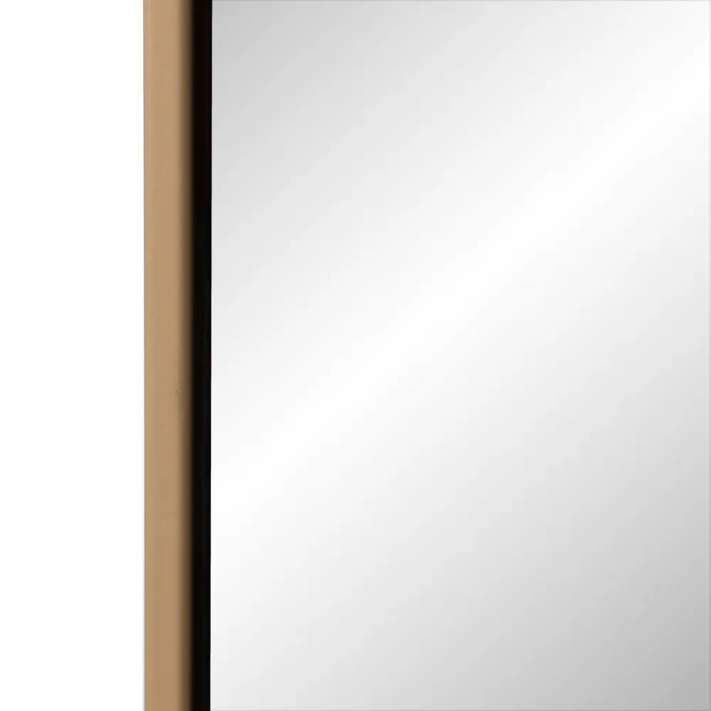 Oglinda Ovala Sofia Metal Bej, 37x2x90 cm [8]