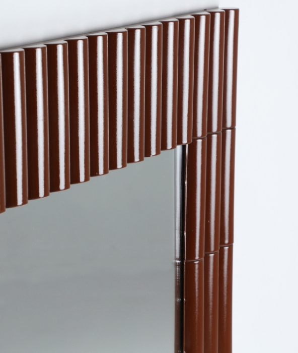 Oglindă pătrată MENTON fier maro – titlu imagine principală [5]