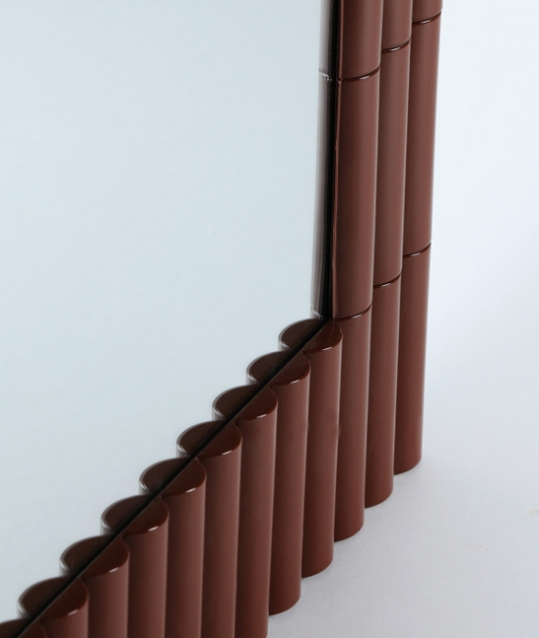 Oglindă pătrată MENTON fier maro – titlu imagine principală [4]