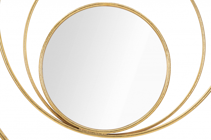 Oglinda perete Arc, metal auriu - CreativDeco.ro [5]