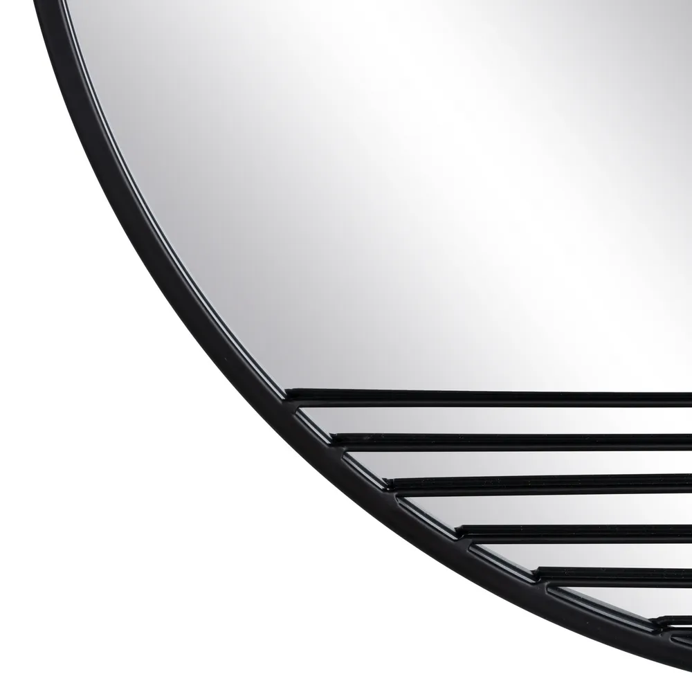 Oglinda perete Black, metal negru - CREATIVDECO.RO [7]