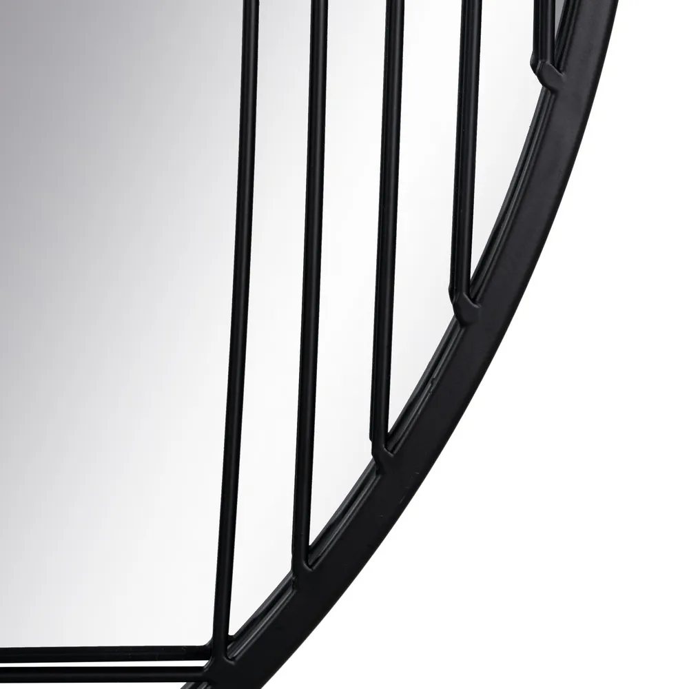 Oglinda perete Black, metal negru - CREATIVDECO.RO [3]