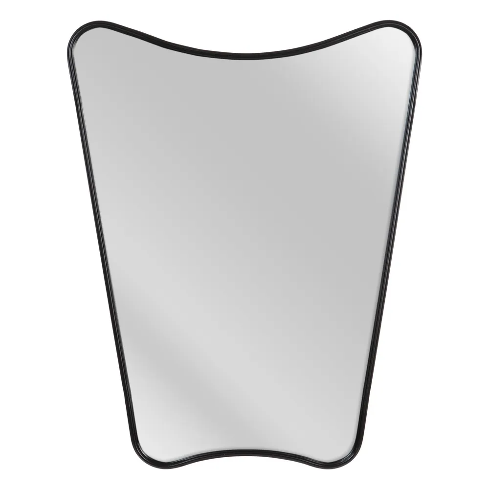 oglinda design fluture rama metal negru CreativDeco [1]