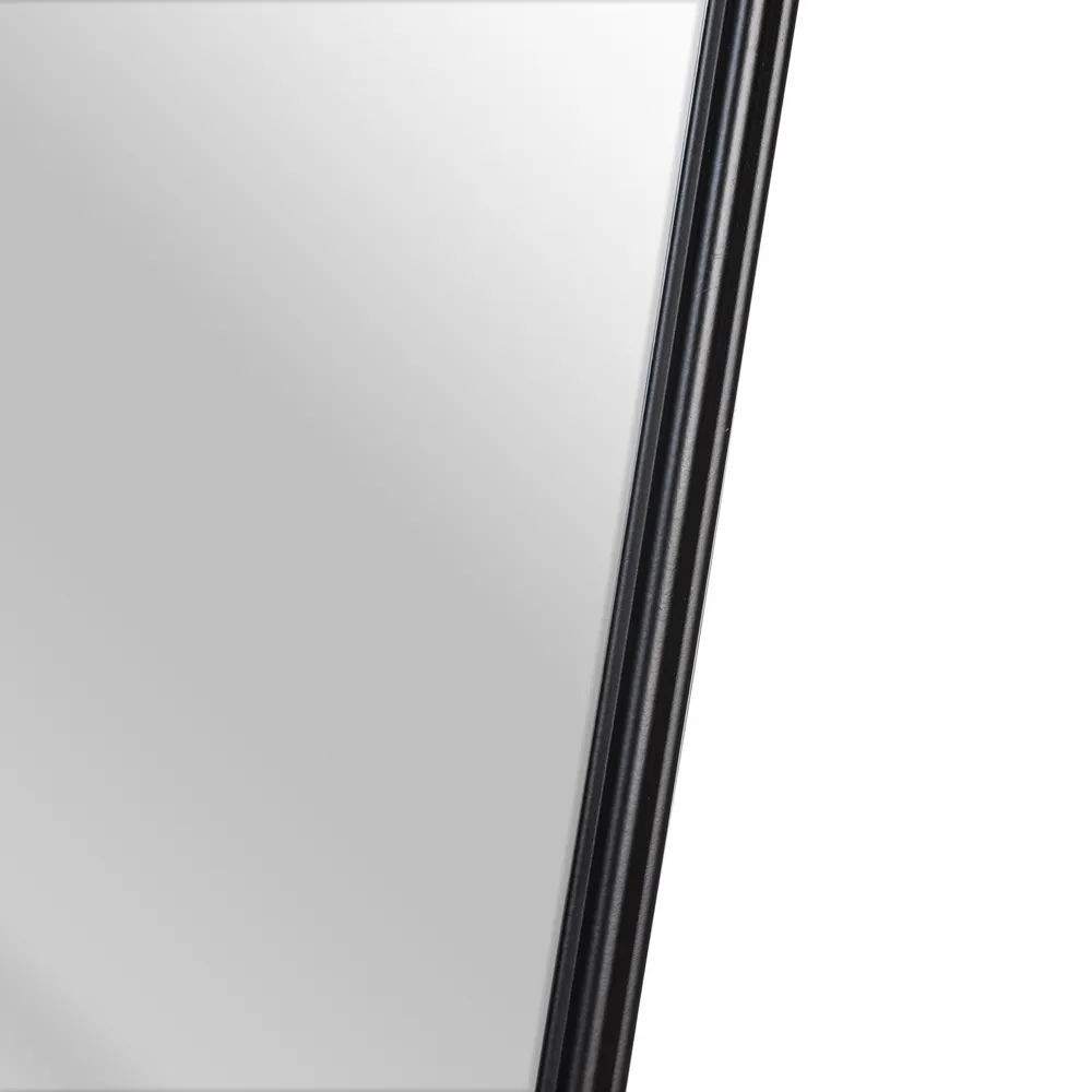 oglinda design fluture rama metal negru CreativDeco [4]