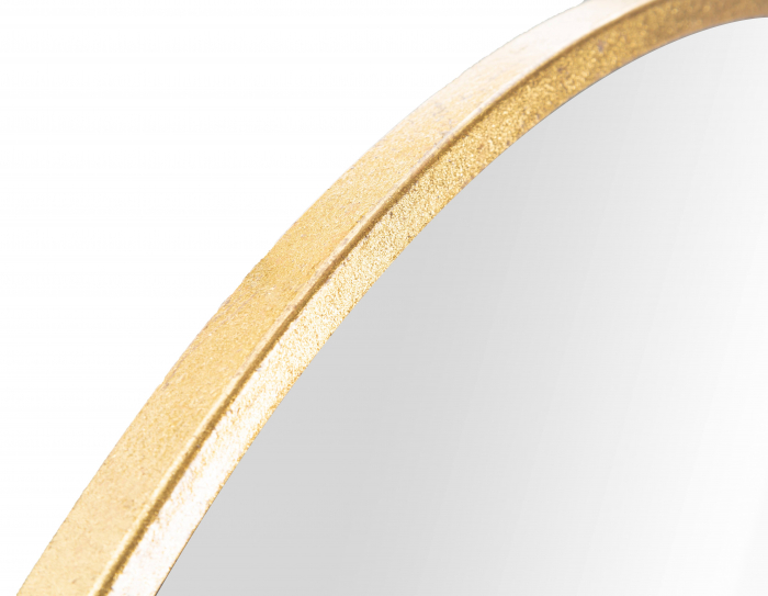 Oglinda perete Elegant, metal auriu - CreativDeco.ro [3]