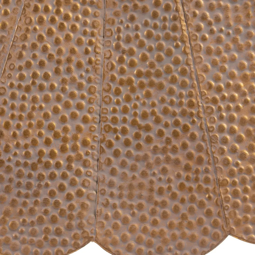 Oglinda perete Flower Petals, metal auriu - creativdeco.ro [5]
