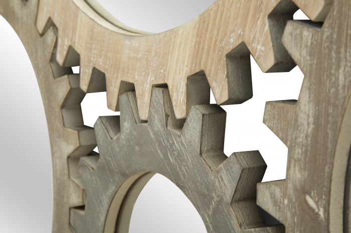 Oglinda perete Ingranaggio, MDF, lemn/natur [5]