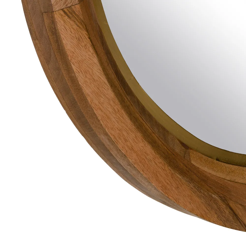 Oglinda Perete Natural, Lemn Mango - creativdeco.ro [5]