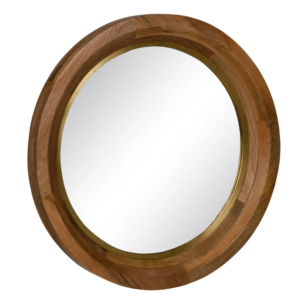Oglinda Perete Natural, Lemn Mango - creativdeco.ro [2]