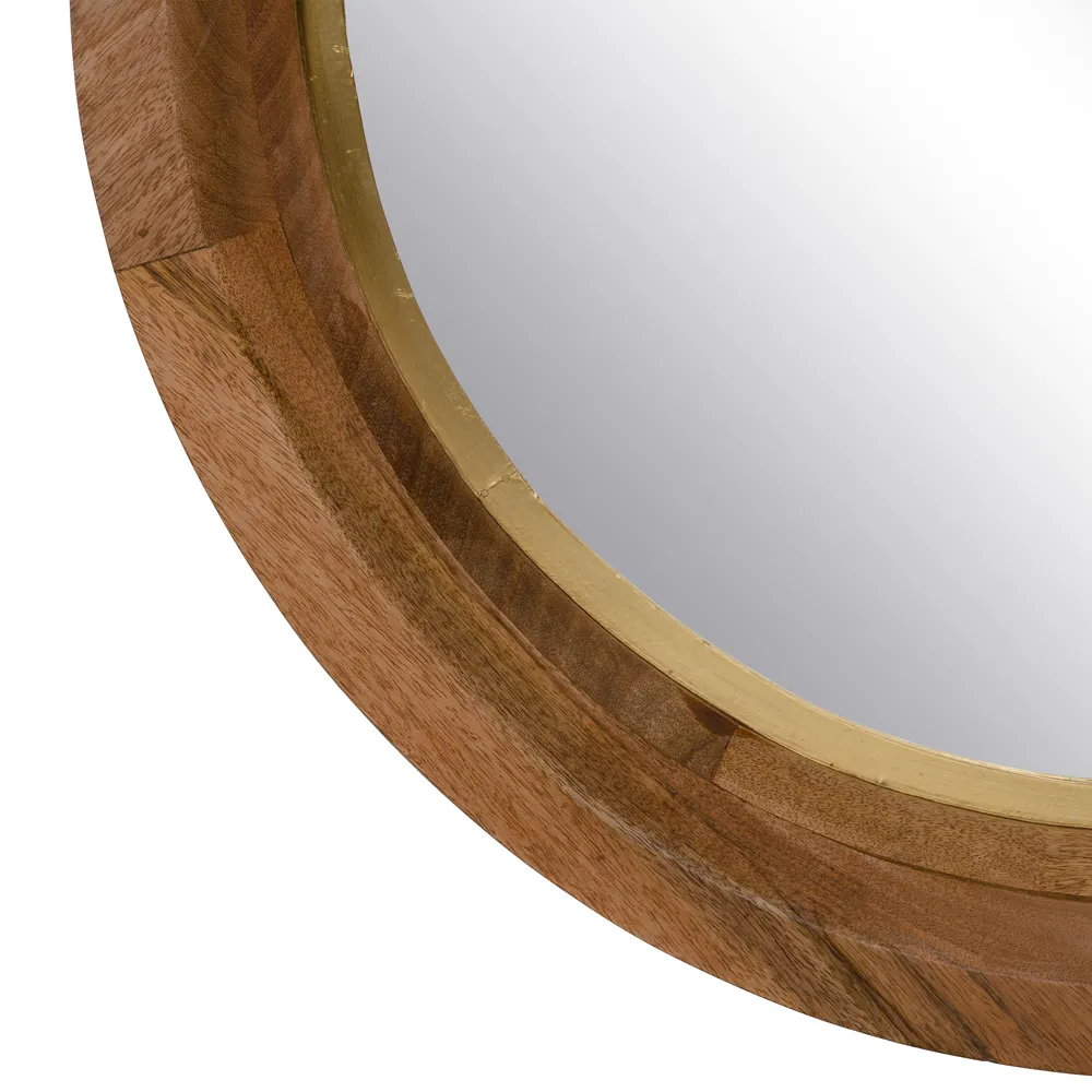 Oglinda Perete Natural, Lemn Mango - creativdeco.ro [3]
