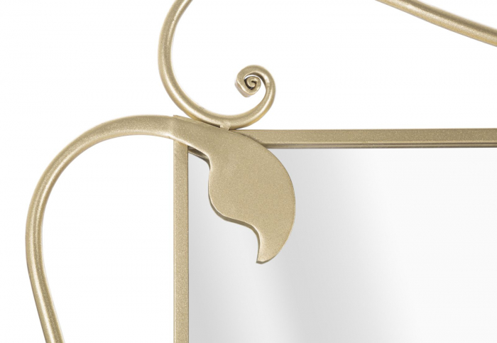 Oglinda perete Petal, metal auriu - CreativDeco.ro [2]