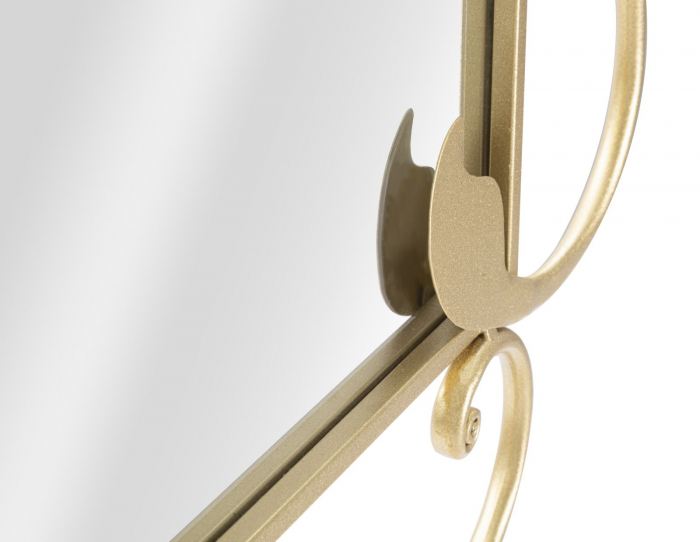 Oglinda perete Petal, metal auriu - CreativDeco.ro [4]