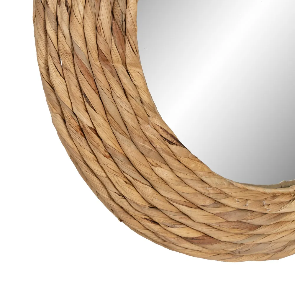 Oglinda perete rotunda Sara, iarba de mare - creativdeco.ro [6]