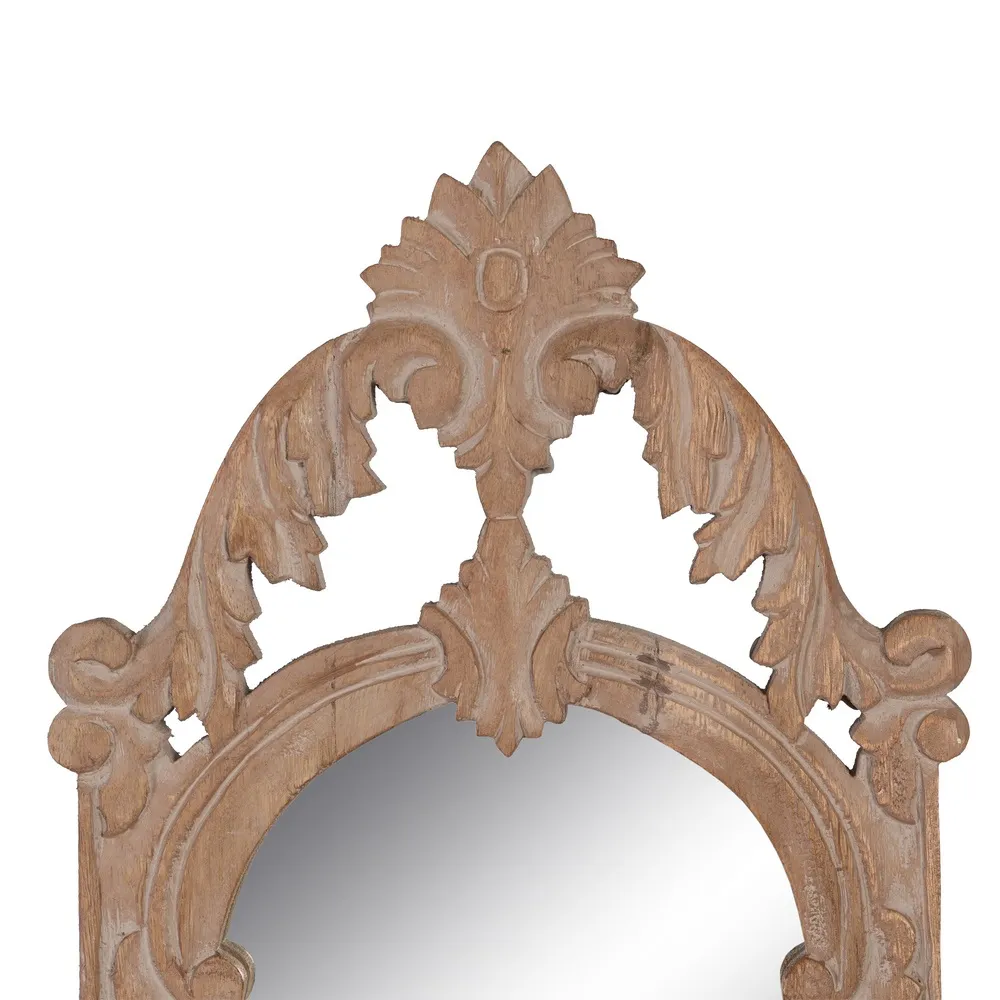 Oglinda Perete Sculptata, Lemn mango - CreativDeco.ro [4]