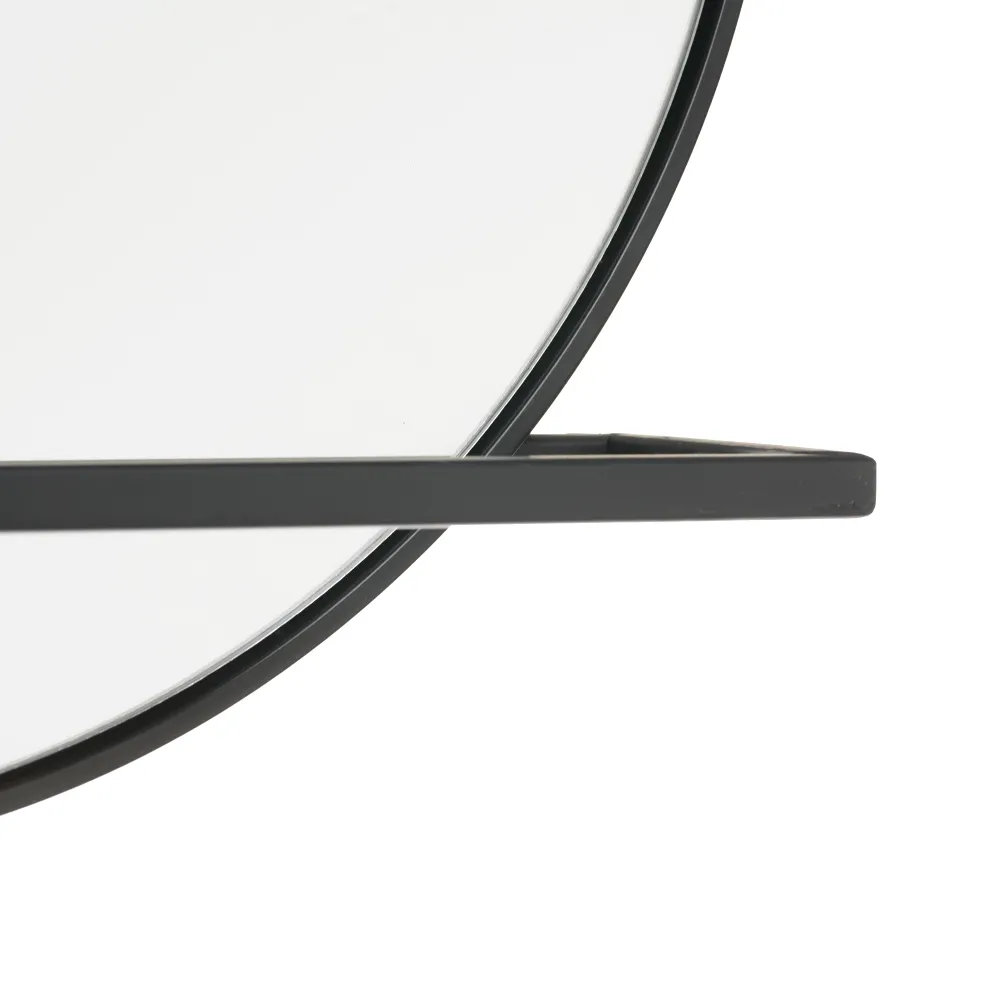 Oglinda perete Shelf, metal negru - CreativDeco.ro [2]