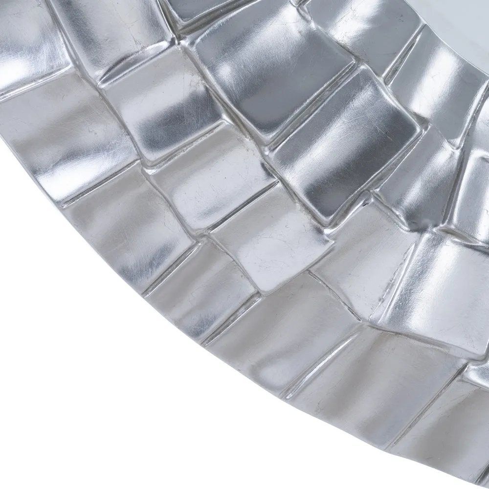 Oglinda Perete Silver, Poliuretan Argintiu - creativdeco.ro [6]