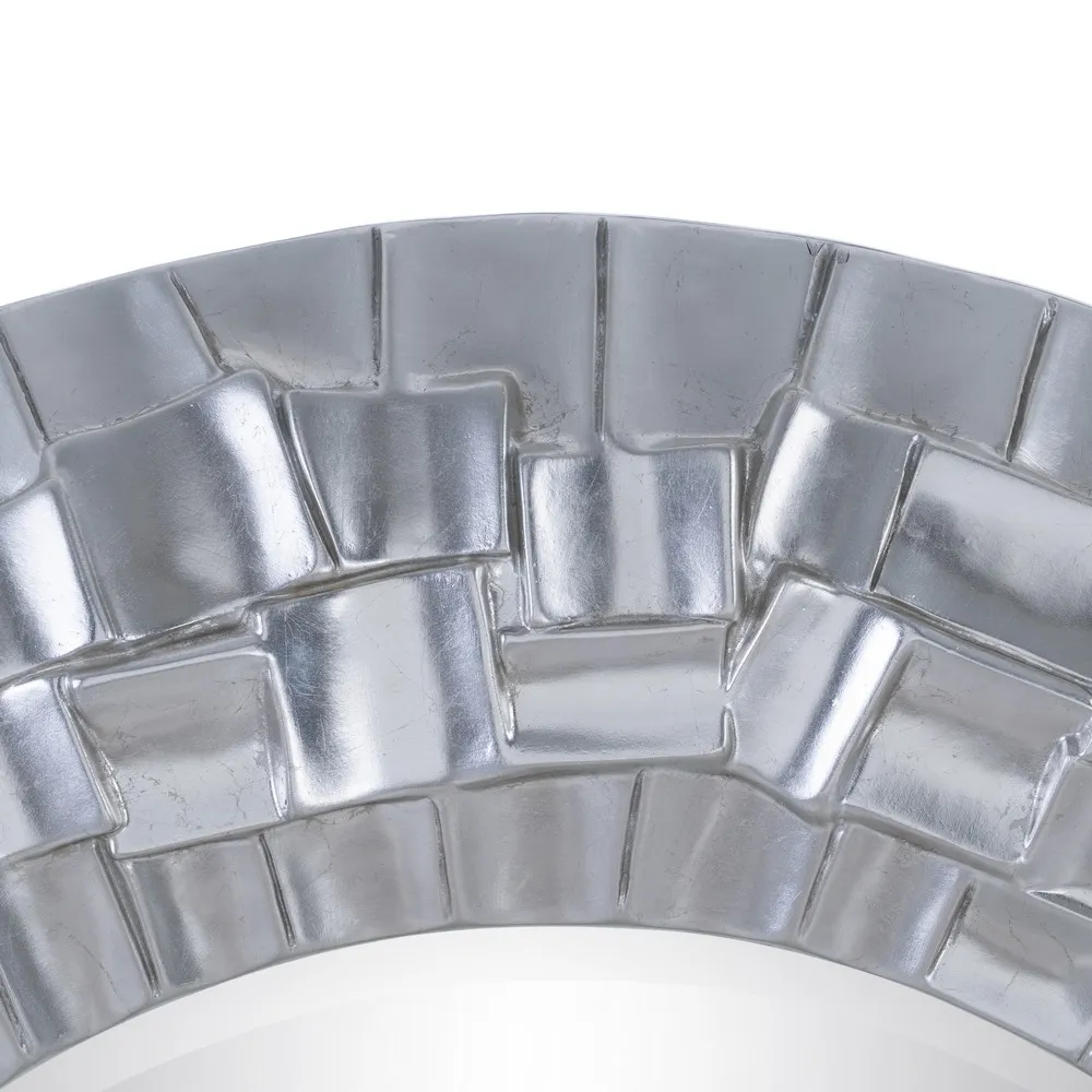 Oglinda Perete Silver, Poliuretan Argintiu - creativdeco.ro [4]