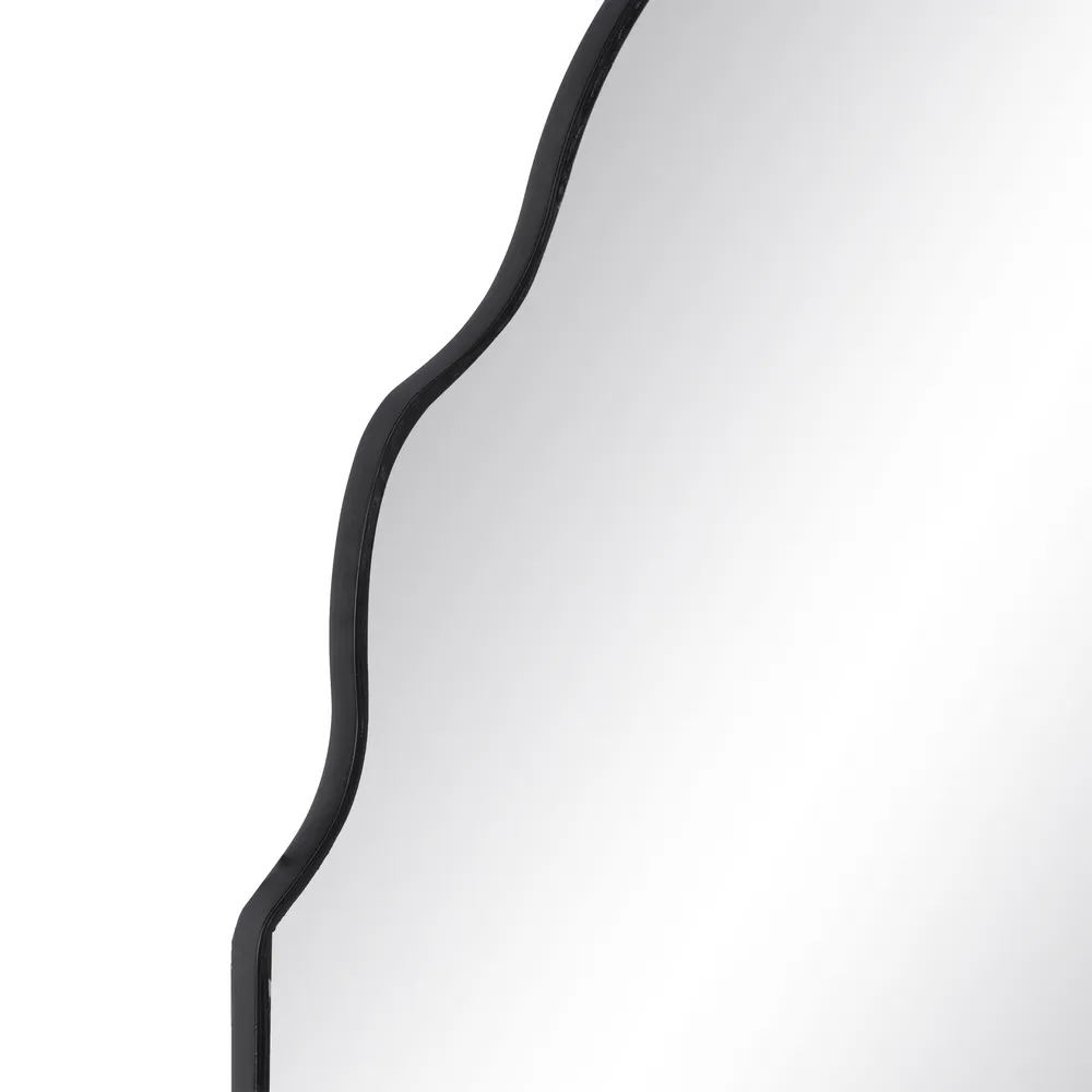 Oglinda perete Solano, metal negru - creativdeco.ro [3]