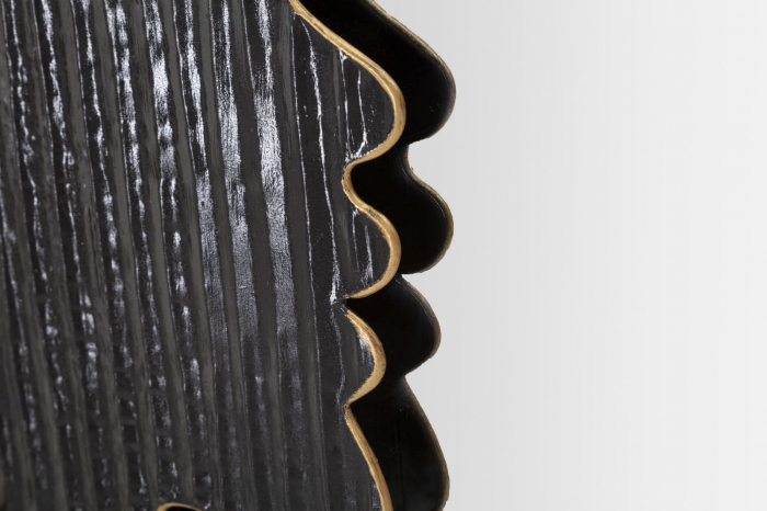 Oglinda perete Woman, metal, auriu/negru [3]