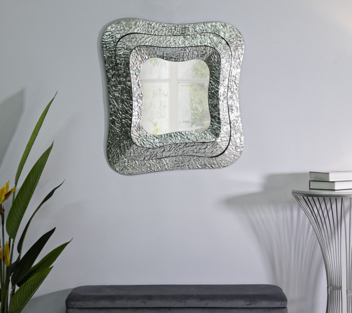 Oglinda asimetrica moderna | Decor perete | CreativDeco [2]