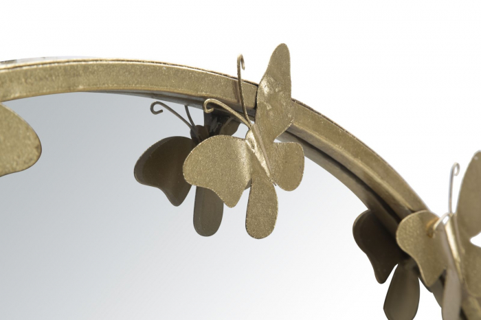 Oglinda Rotunda Aurie Farfalle New - CreativDeco.ro [5]