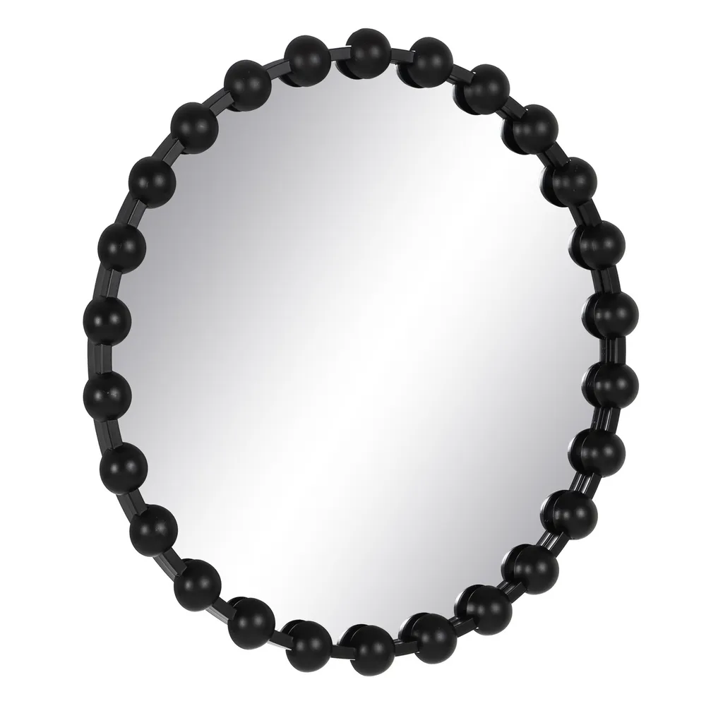Oglinda rotunda Bublles, metal negru - CreativDeco.ro [2]