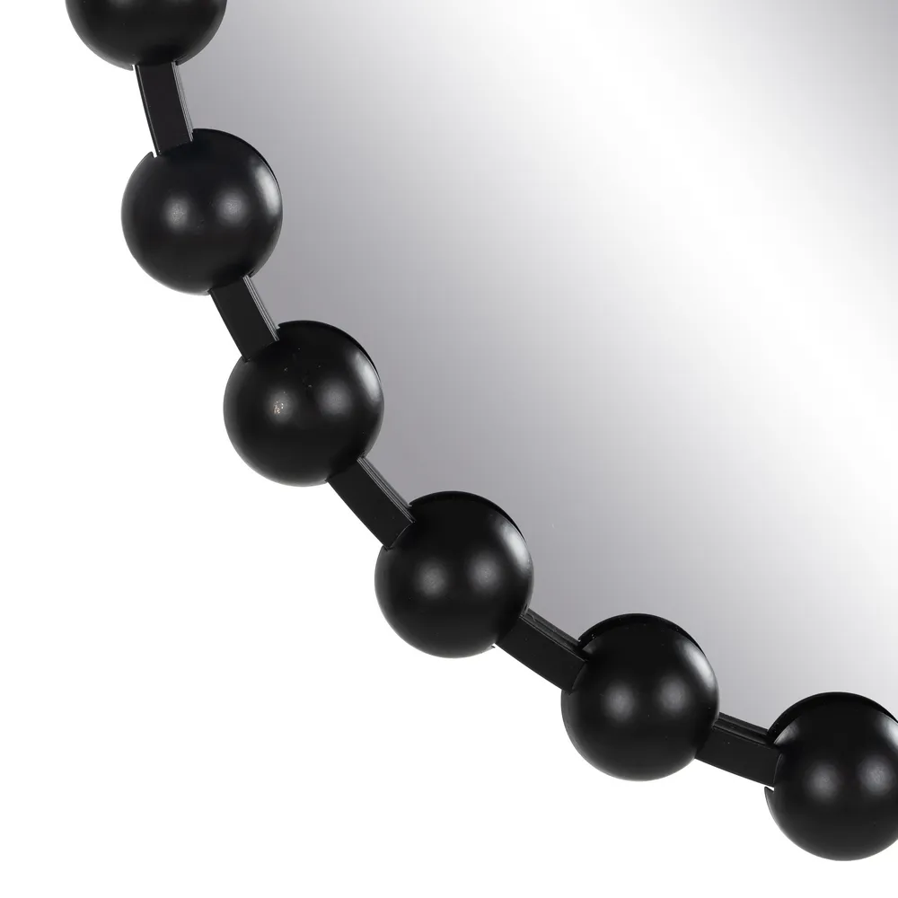Oglinda rotunda Bublles, metal negru - CreativDeco.ro [3]