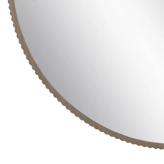 Oglinda rotunda rama MDF sofisticata|Oglinzi elegante si moderne [4]