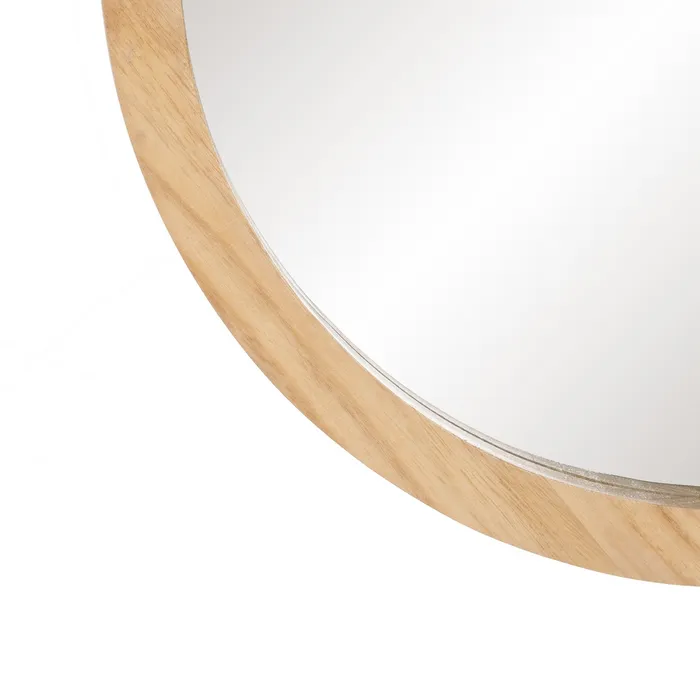 Oglinda rotunda rama lemn rustica|Oglinzi elegante si naturale [4]