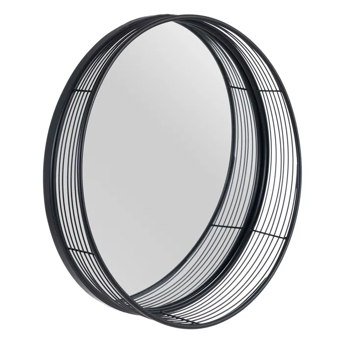 Oglinda rotunda rama neagra moderna|Oglinzi elegante si moderne [2]