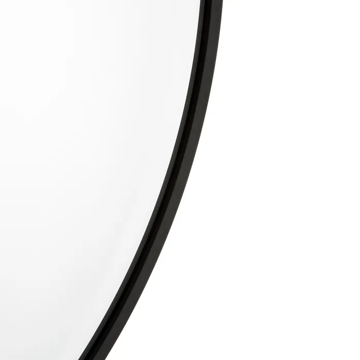 oglinda mare rotunda neagra decor contemporan CreativDeco [4]