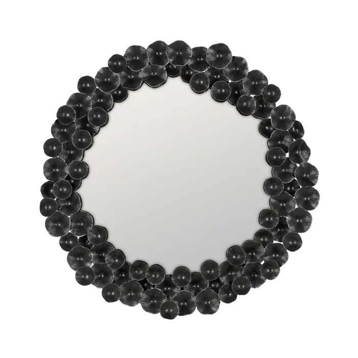 Oglinda rotunda cu detalii circulare elegante - CreativDeco [1]
