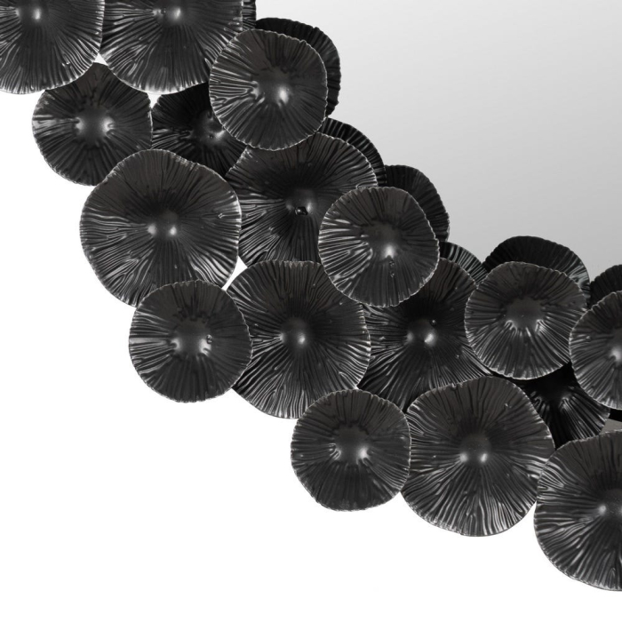 Oglinda rotunda cu detalii circulare elegante - CreativDeco [5]