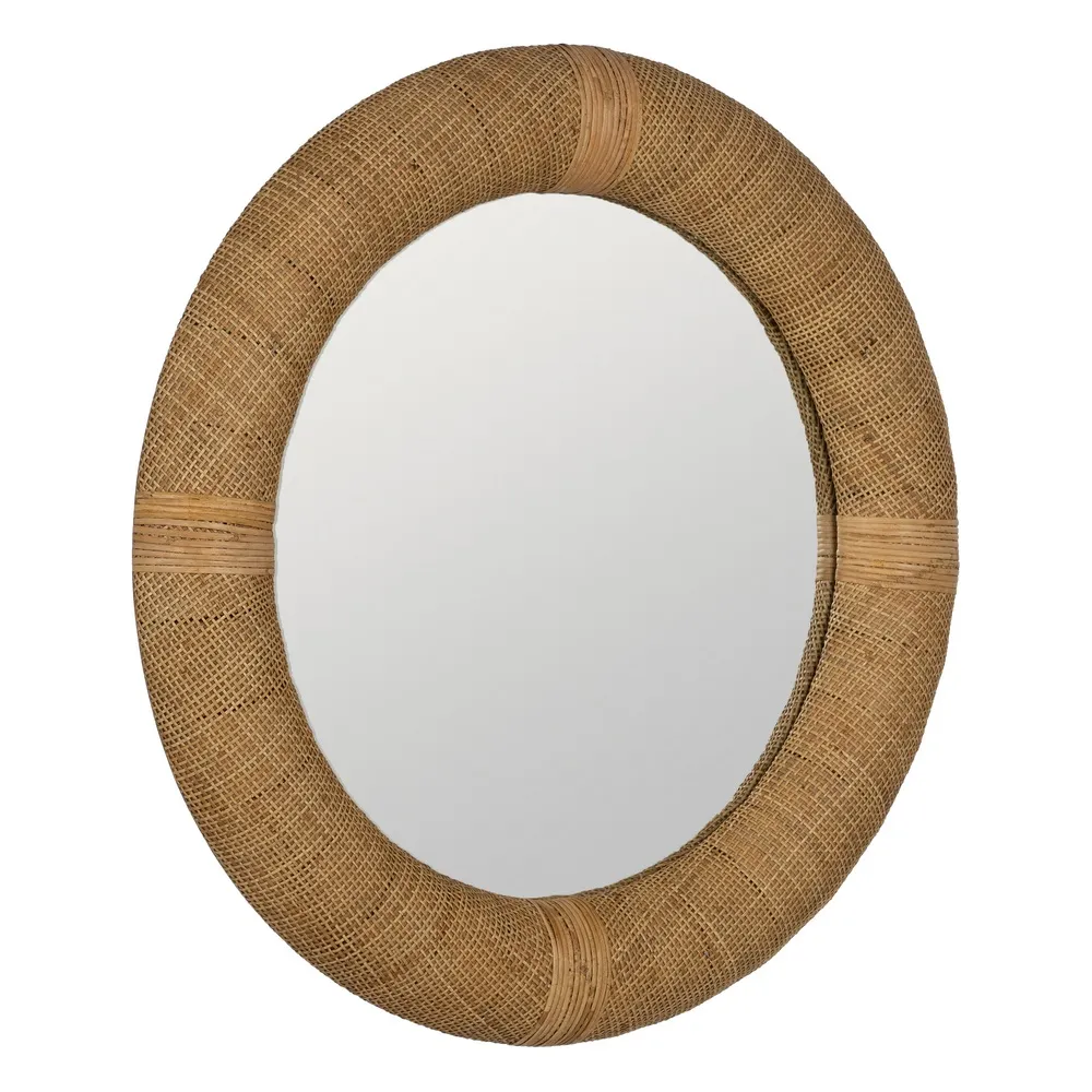 Oglinda Rotunda Eva, Ratan Natural - CreativDeco.ro [2]