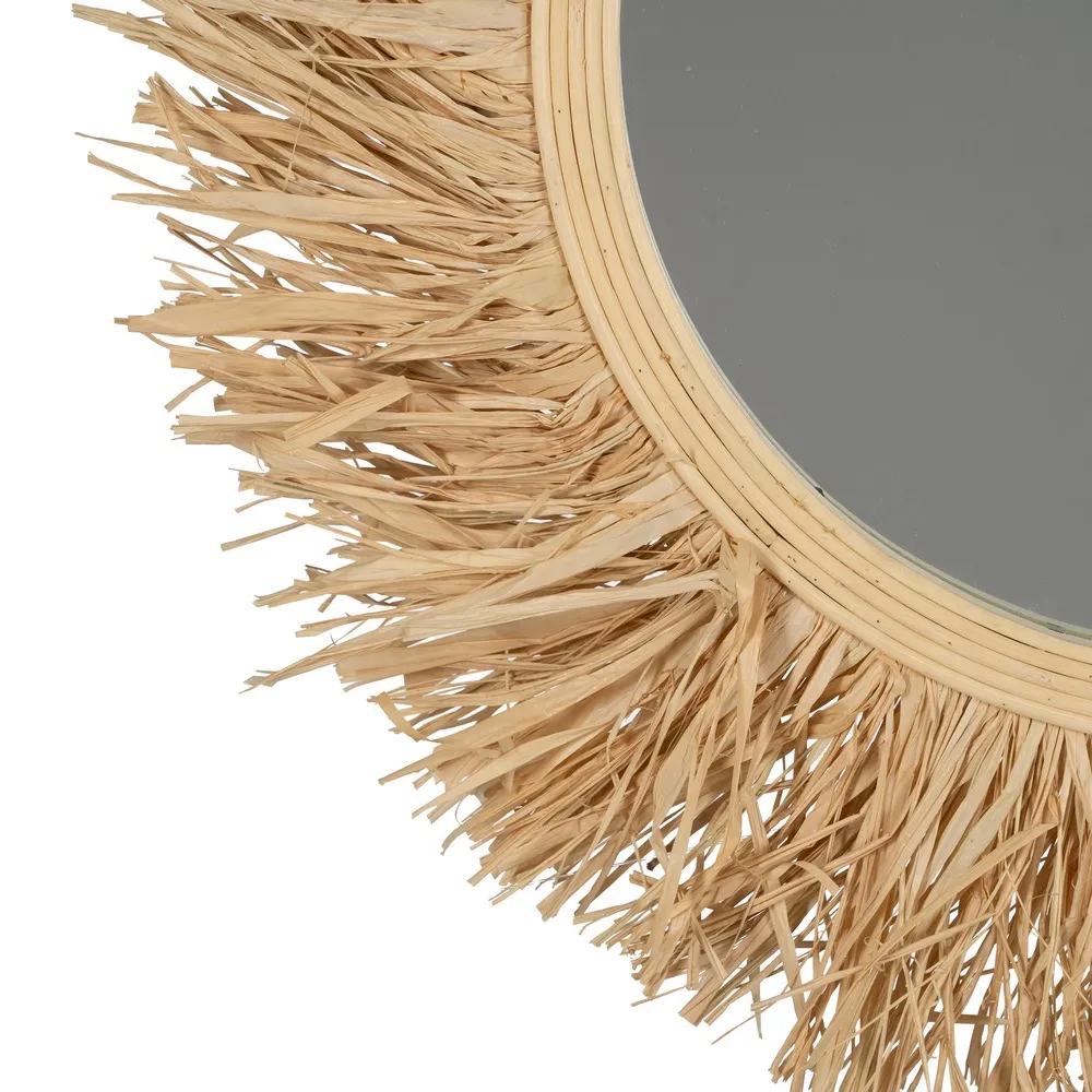 Oglinda Rotunda, Fibre Naturale Rafie - CreativDeco.ro [4]
