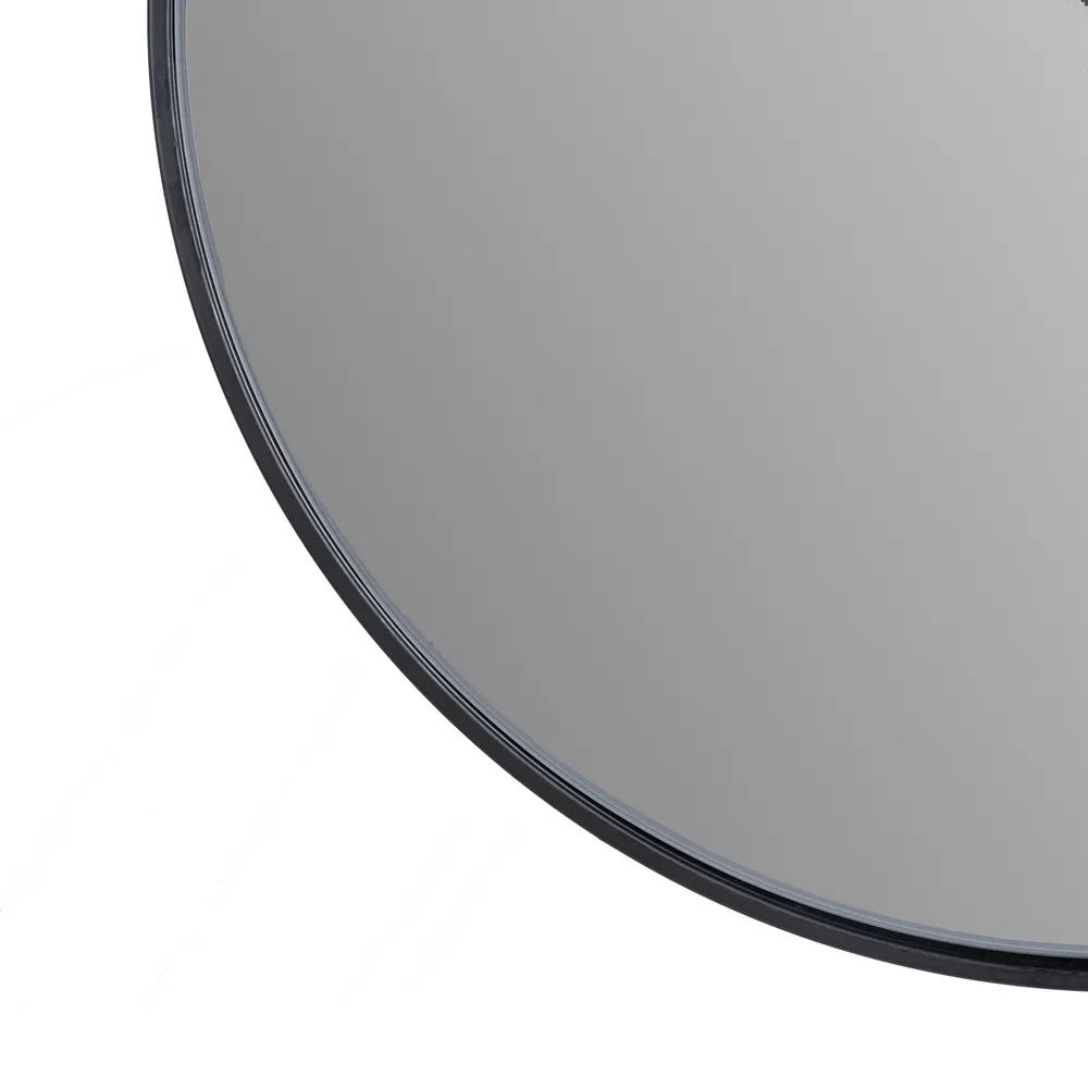 Oglinda Rotunda Rama Metal Neagra - CREATIVDECO.RO [7]