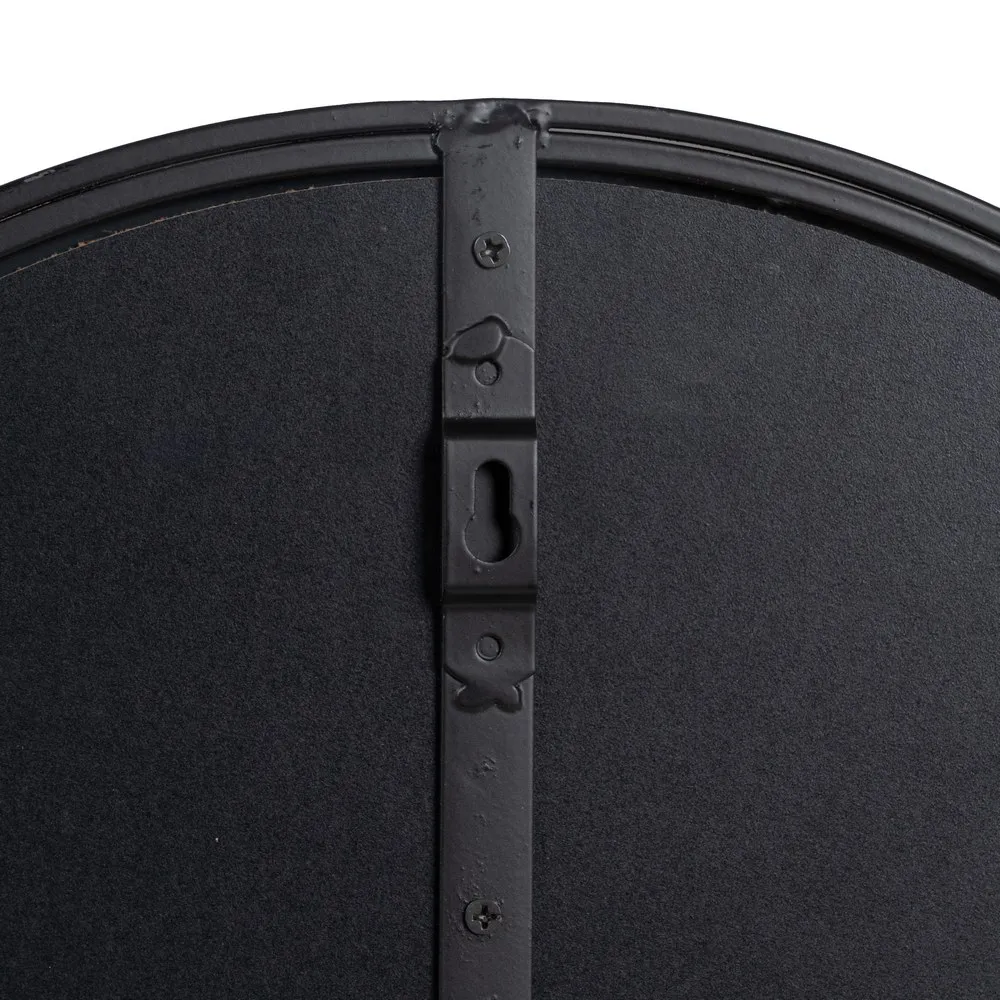 Oglinda Rotunda Rama Metal Neagra - CREATIVDECO.RO [5]