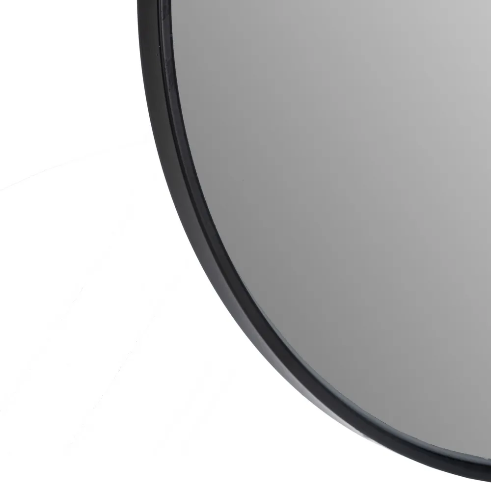 Oglinda Rotunda Rama Metal Neagra - CREATIVDECO.RO [6]