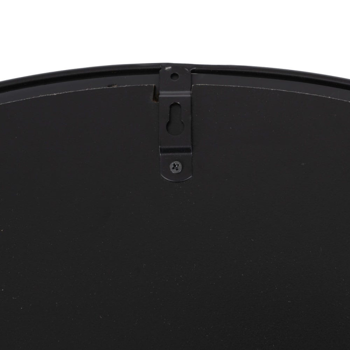 Oglindă rotundă tip fereastră cu ramă neagră [7]