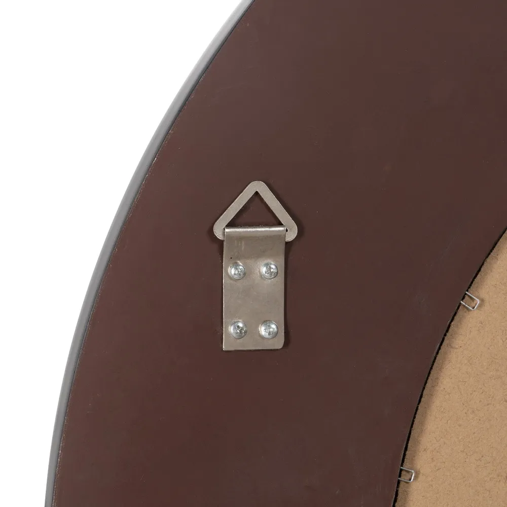 Oglinda Rotunda Toledo, Lemn Auriu - CREATIVDECO.RO [5]