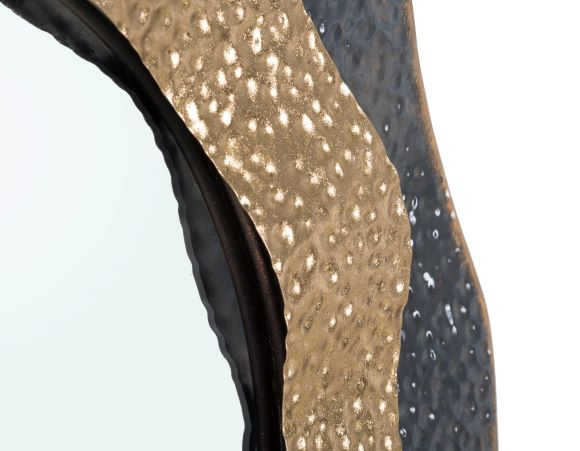Oglinda Shai Dark, auriu/antracite, metal - CreativDeco.ro [4]