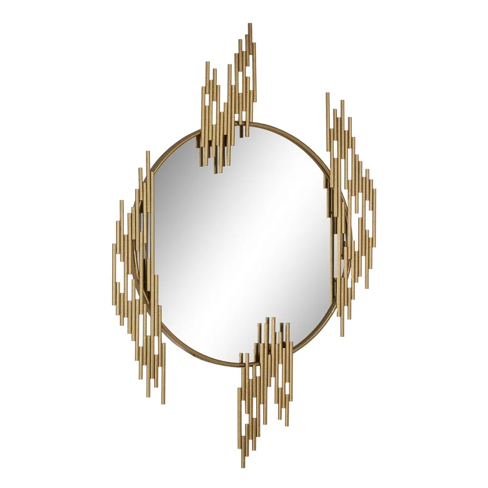 Oglinda Splendid, Metal Auriu - creativdeco.ro [2]