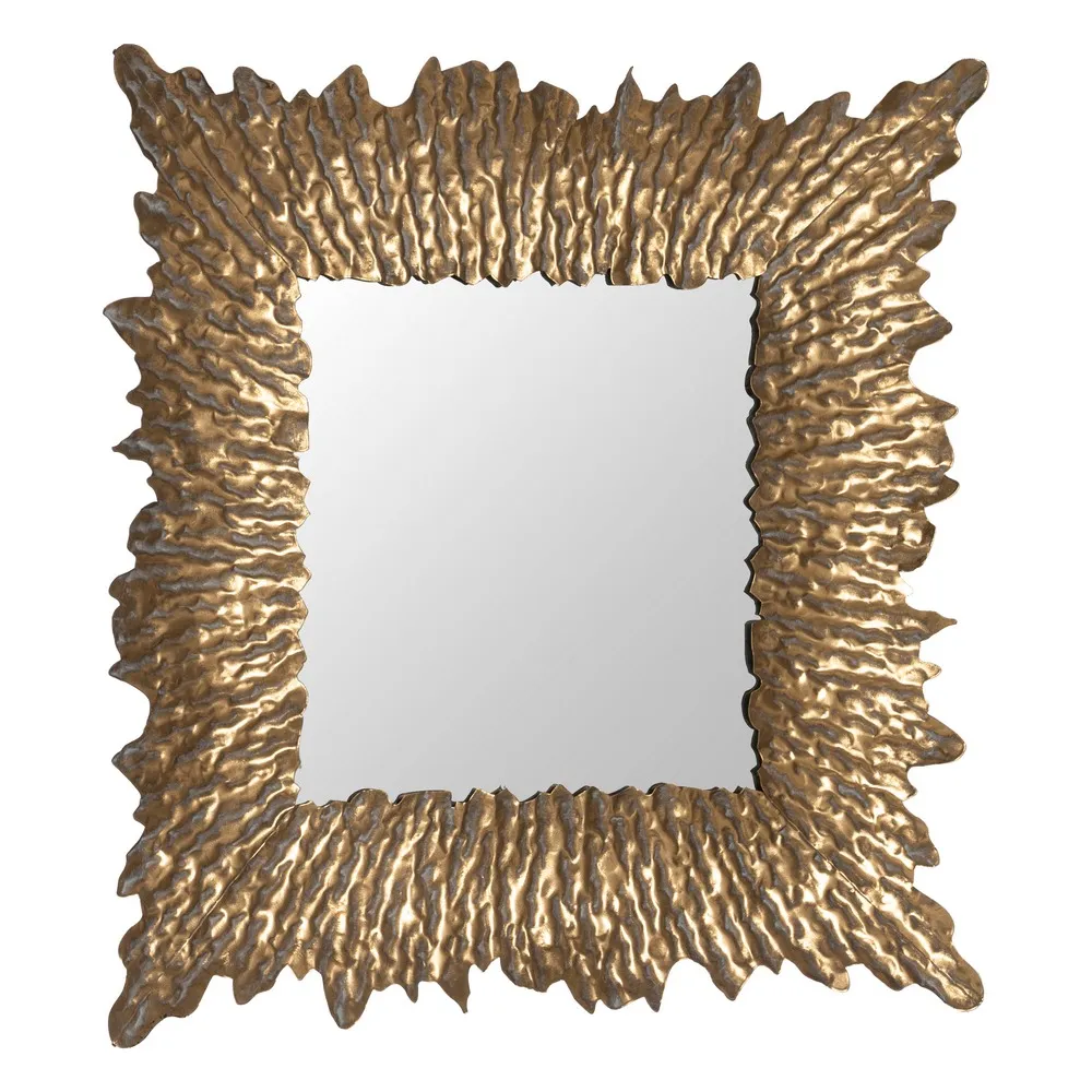 Oglinda Square, Metal Auriu - CREATIVDECO.RO [2]
