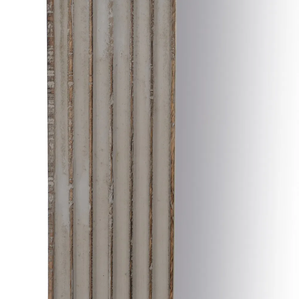 Oglinda Stripe cu Arcada, Lemn Natural-Gri - CreativDeco.ro [5]