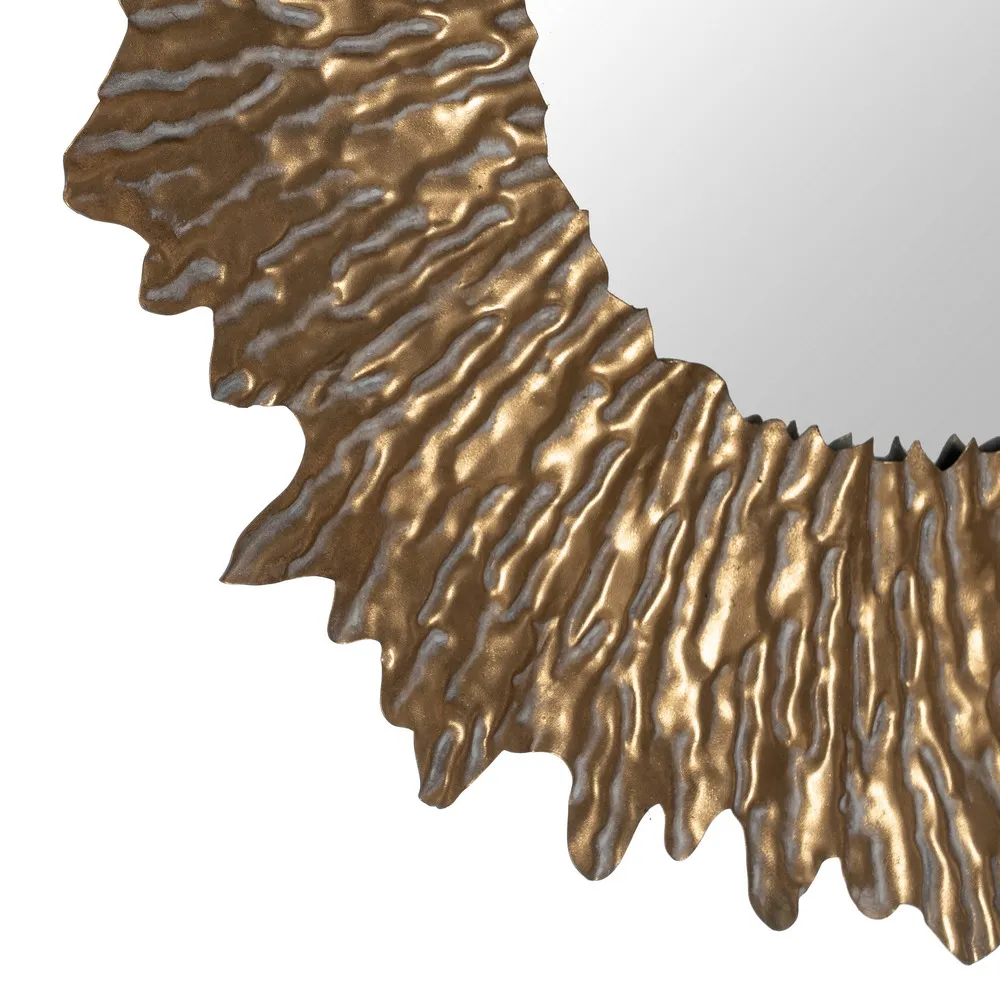 Oglinda Sunrise, metal auriu - CreativDeco.ro [5]