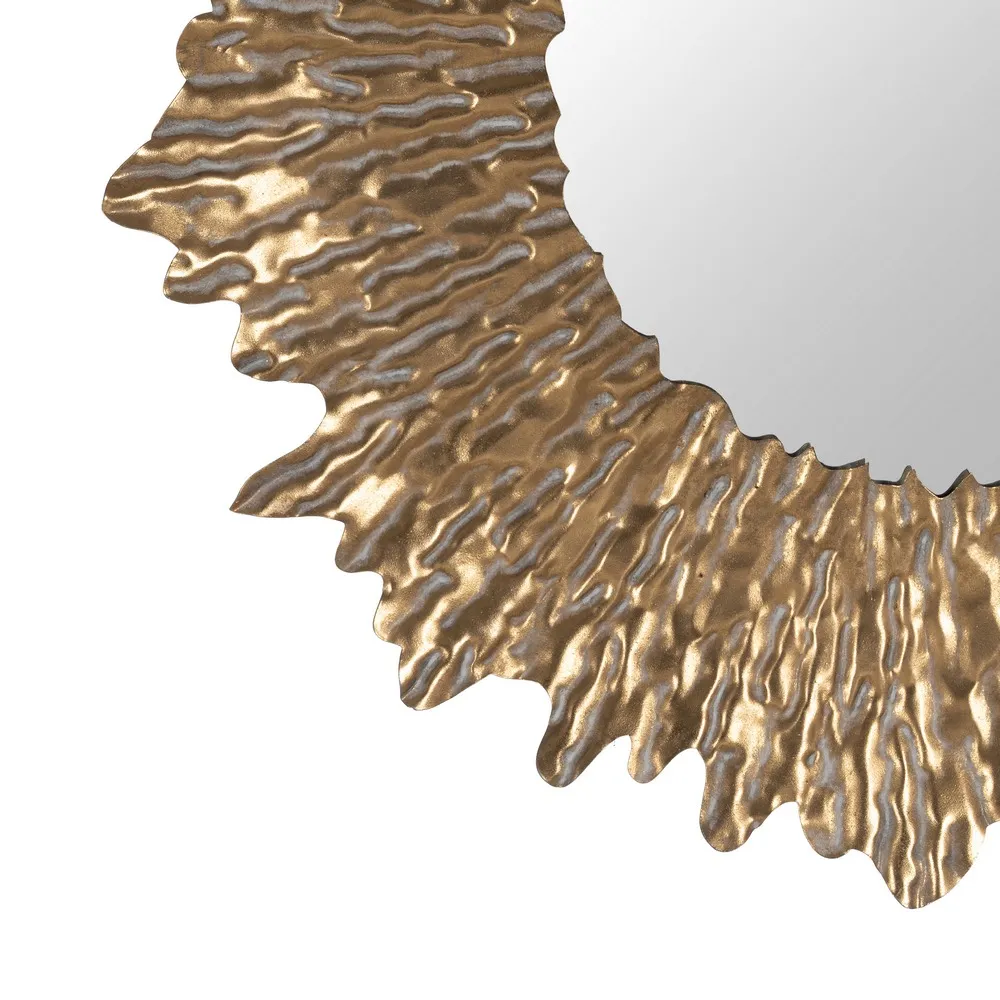 Oglinda Sunrise, metal auriu - CreativDeco.ro [3]