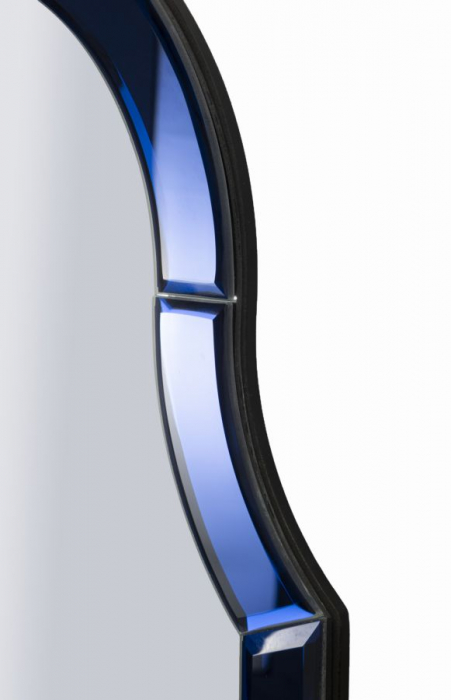 oglinda premium albastra CreativDeco pentru interioare sofisticate [4]