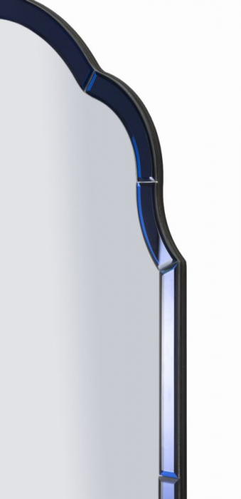 oglinda premium albastra CreativDeco pentru interioare sofisticate [5]